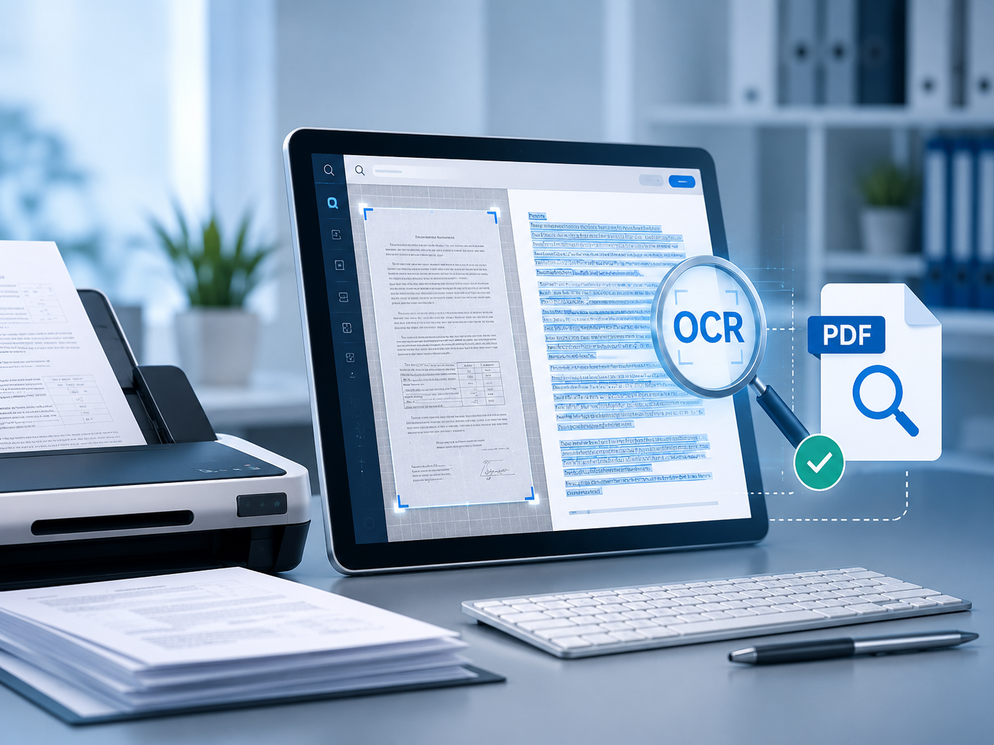 OCR y PDF pesquisable